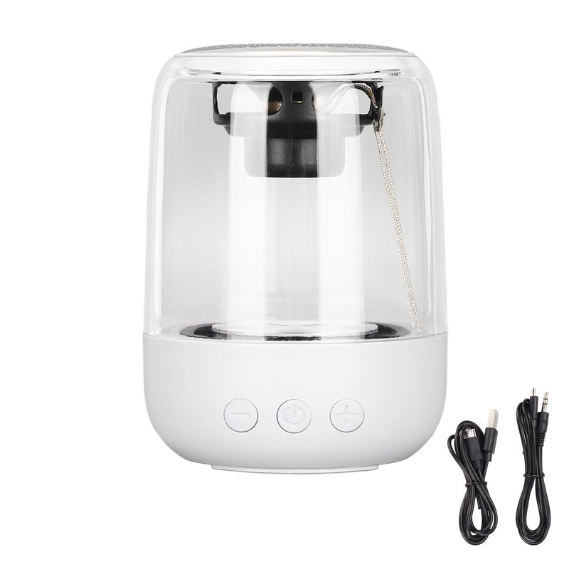 LED Bluetooth Speaker Wireless Stereo Speaker with 7 Light Modes