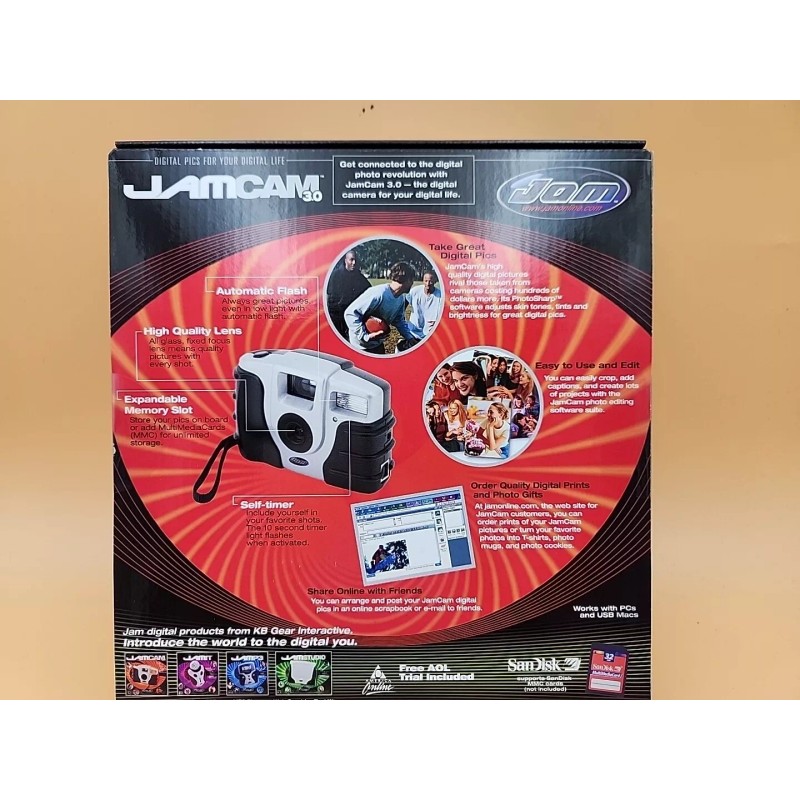 Jam Jamcam 3.0 Digital Camera Sealed Box