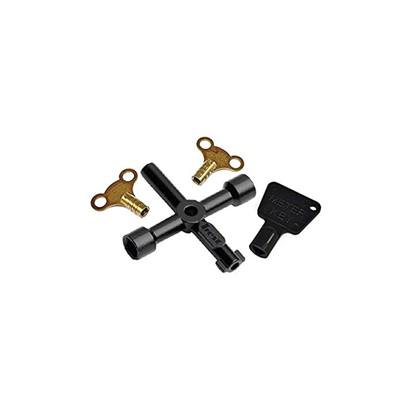 Merriway® BH00936 (4 Pcs) Workshop Assortment of Radiator and Meter
