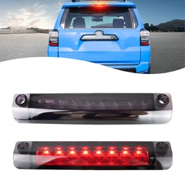 ZDEERAOTO Smoked Lens LED 3rd Third Brake Light Replacement for Toyota 4Runner Highlander Prius Sienna,Center High Mount Stop Lamp with Sealing Gasket (Somked)