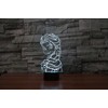 Hologram 3D Lamp Creative Night Light, LED Light for Kid's