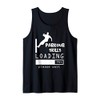 Funny Parkour Skills Loading Parkour Tank Top