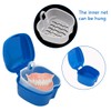 Denture Cleaner Box and Brush Set - 2 Pack Denture