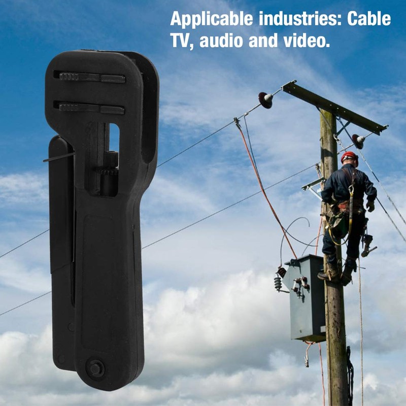 Crimping Tool Rg6 Compression Tool Wire Utensils Cable Crimper Plug