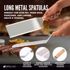 Premium Stainless Steel Metal Spatula Set – Teppanyaki Griddle Spatula