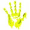 BIKE-label Car Motorcycle Sticker Zombie Hand Neon Yellow 400099VA