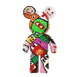 GAMTIM Animal Colorful Bear Bear Model Set,(10035Pieces) –Ornaments Building Blocks