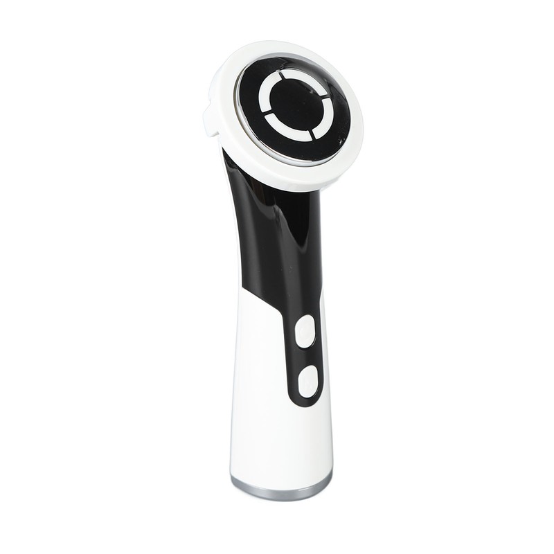 USB Muti Function Facial Massager Red Blue Led Heating Vibration