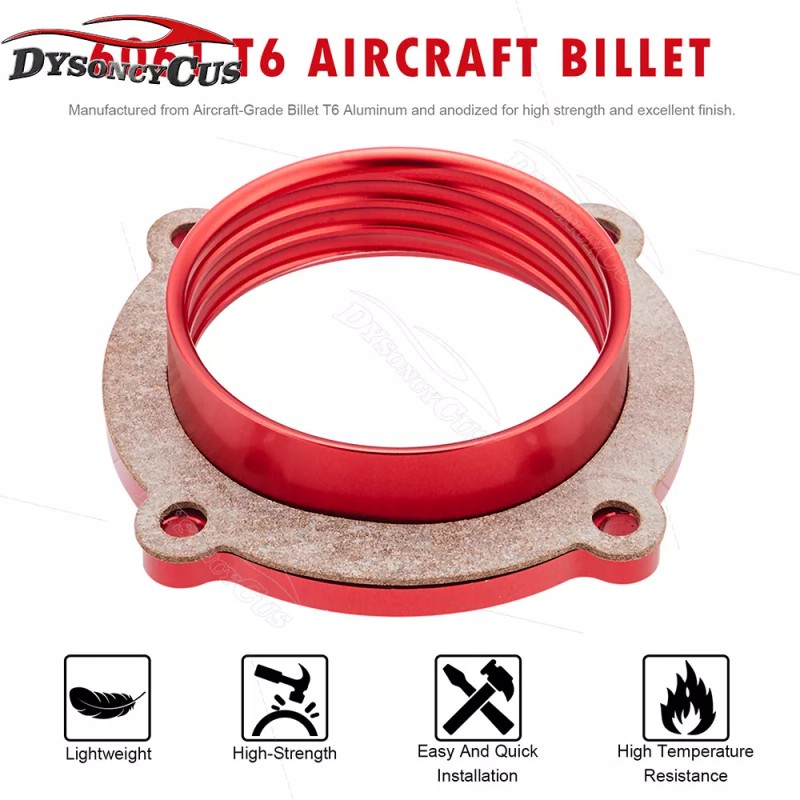 DY Throttle Body Spacer Gasket Kit Fit 12+ Jeep Wrangler