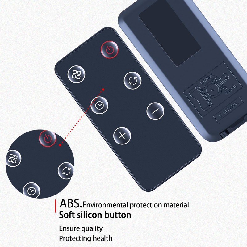TCNOUMT Remote Control Replacement Compatible with Breezome Space Heater OMISOON