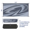 EEZ RV Products 9'x12'FT Heavy Duty Reversible/Dur - BurgendyWave