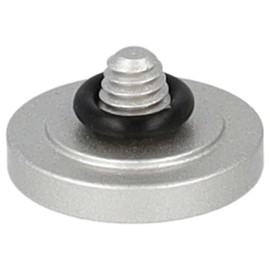 vhbw Shutter Release Button Compatible with Minolta SR-7, XD7 Camera - Ergonomic Replacement Button, Metal, Silver