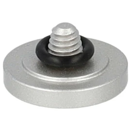 vhbw Shutter Release Button Compatible with Minolta SR-7, XD7 Camera - Ergonomic Replacement Button, Metal, Silver
