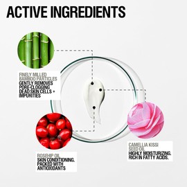 Grown Alchemist Gentle Exfoliator - Exfoliating Face Wash, Pink Grapefruit, Glucomannan Extract, Natural Oils Facial Exfoliant Revitalises, Balances, Sooths Sensitive Skin - Hydrating Face Wash 75 ml