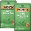 Twinings Pure White Tea Bags - Delicate Caffeinated Tea Made
