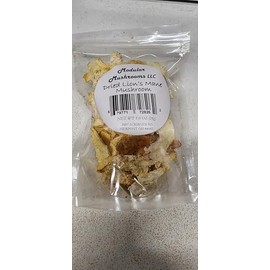 Dried Lion's Mane Mushrooms | Grown in the USA | Vegan | Non-GMO | Gluten Free (1 Ounce)