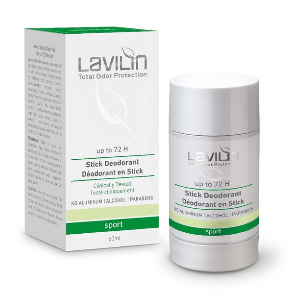 Lavilin Aluminum Free Natural Deodorant for Women and Men -