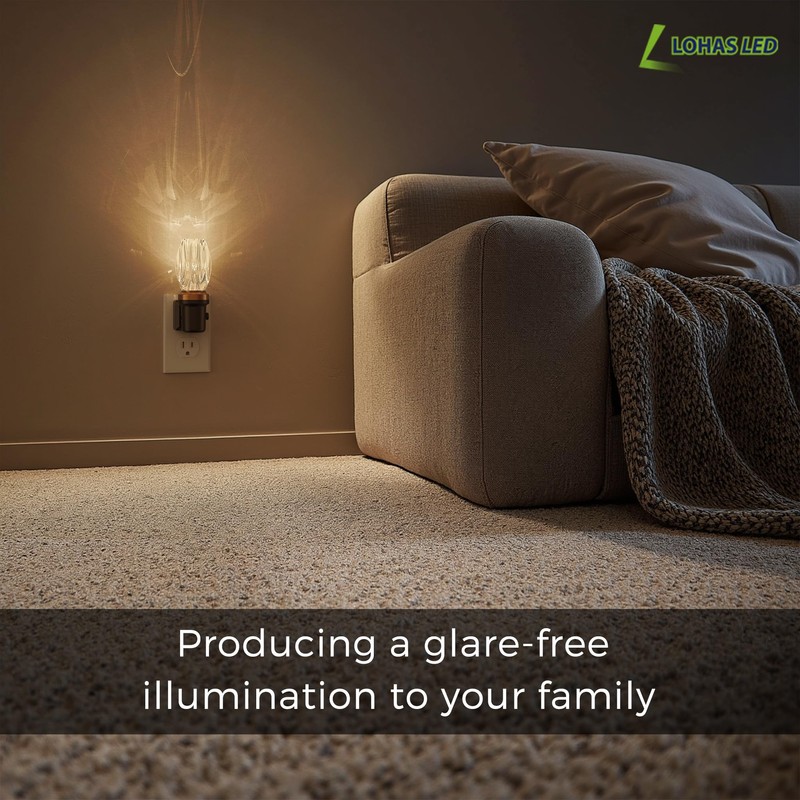 L LOHAS LED Night Light, Dimmable Night Lights Plug into