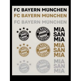 FC Bayern München Sticker Card Set of 2 Stickers 31919