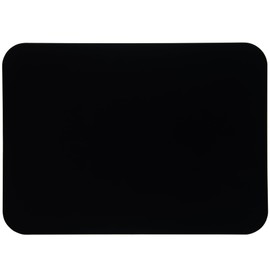 MUAMUA Cutting Board, Black, Heat Resistant Elastomer, Dishwasher Safe, Non-Slip, High Quality, Antibacterial, Soft, Beige, Stylish Board, Both Sides Usable (13 x 9.4 inches (33 x 24 cm), Lightweight