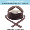 Exqufood Elderly Protective Helmet, Safety Helmet Adjustable Breathable Seniors Fall
