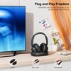 LEVN - Auriculares de TV con base de carga, LE-HS018