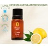 OLEUM VITAE Aceite Esencial de Limón. Citrus Limonum. 100% Puro