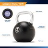 Marcy PU Coated Strength Training Kettlebell - 40 LB -