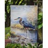 Blue Heron Garden Flag