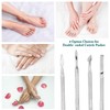 4 Piece Professional Cuticle Pusher Set, Cuticle Pusher Set, Cuticle