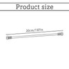 Tabanzhe Cabinet Window Door Restrictor 4PCS 8 Inch Stainless Steel