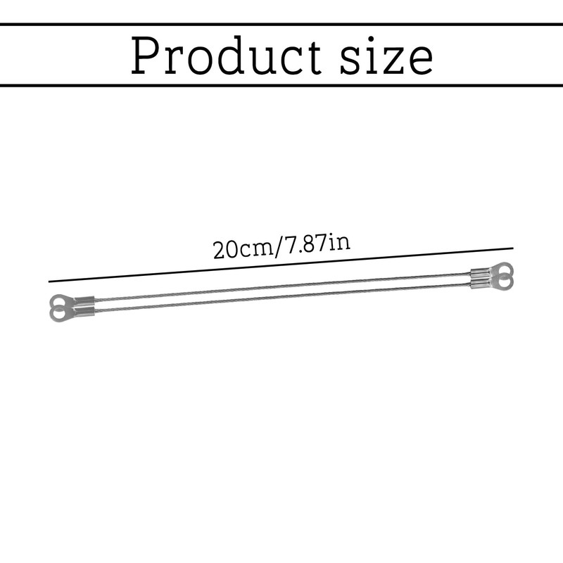 Tabanzhe Cabinet Window Door Restrictor 4PCS 8 Inch Stainless Steel