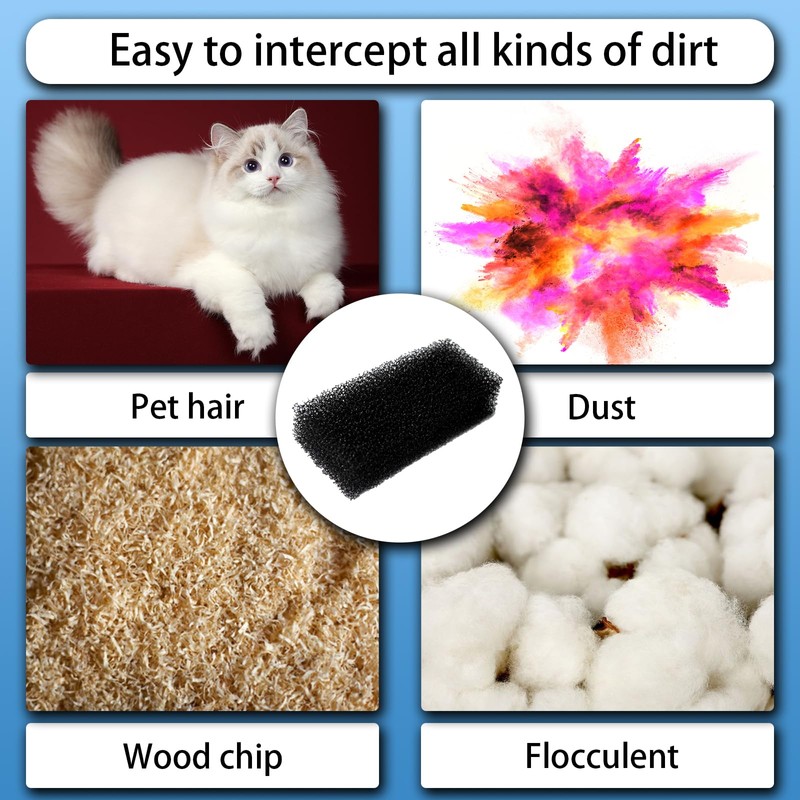Aolleteau 6 Pack EX201 Foam Filter Compatible with Shark CarpetXpert