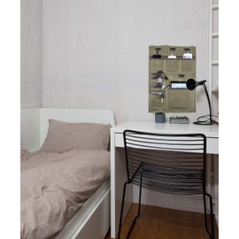 Wally Hanging Wall Organizer for Smartphones, Tablets, and Small Electronics, for All iPhones, Galaxies, iPads. Multiple Options Available - Olive