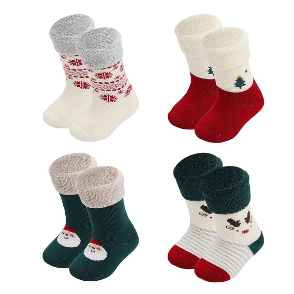 HUMAN FEELINGS Baby Unisex Socks Newborn Christmas Infant Toddler Gift