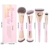 MAANGE Professional Soft Makeup Brush Set, 4 Counts/set Multifunctional Makeup