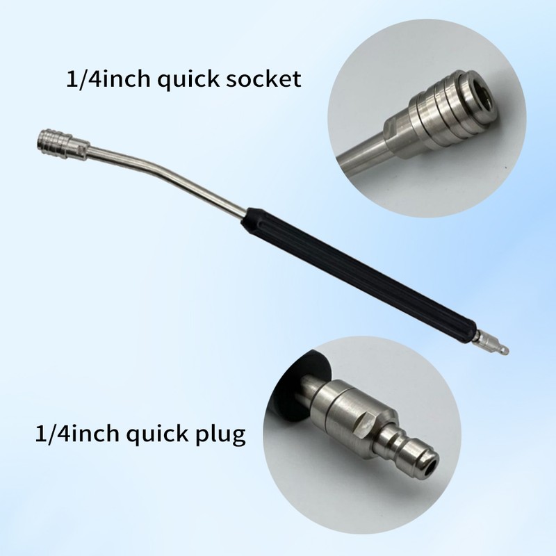 Pressure Washer Extension Wand Stainless Steel Washer Wand 1/4 inch