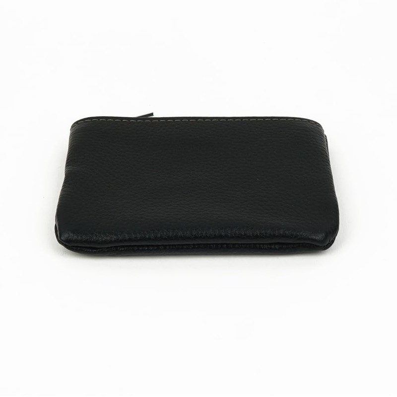 e-mono Genuine Leather Men's Coin Purse, Coin Case, Aori Shaped,