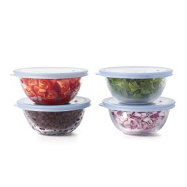 OXO Good Grips 8-Piece Glass Prep Bowl Set