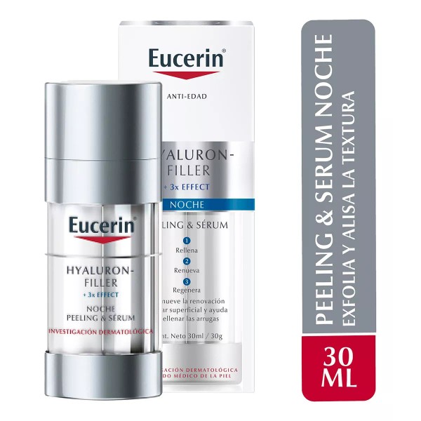 Eucerin Hf Peeling & Sérum Facial Antiarrugas Noche 30ml