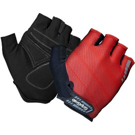 GripGrab Rouleur Einsteiger Kurzfinger Sommer Fahrradhandschuhe Gepolsterte Fingerlose Radsport Handschuhe Ausziehhilfe