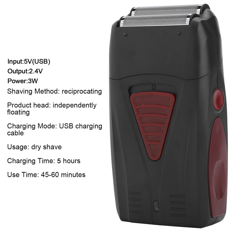 SK-328 Electric USB Hair Shaver Trimmer Tool Beard Cutting Razor