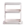 Pinelaxy Rotate Spice Rack Organizer, Two 2-Tiered Swivel Spice Rack