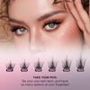 Mayhug DIY Eyelash Extensions, 144 Pcs Lash Clusters, Cluster Lashes,