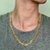 POYAMUSE Gold Chain, Solid 18K Gold Plated Gold Chain for