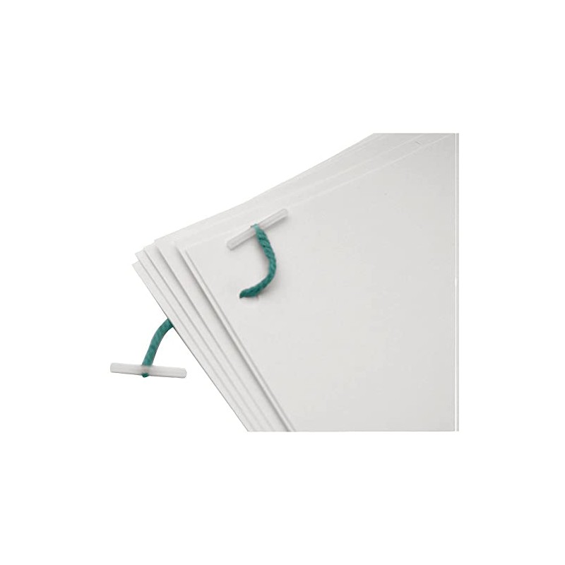 Q-Connect Plastic Ended Treasury Tag 152 mm - Pack of