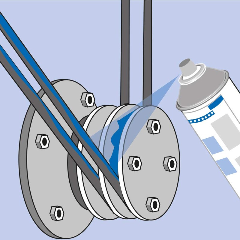 WEICON Adhesive Grease Spray 13.5 fl oz, Special Lubricant, Underwater