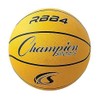 Champion Sport Pro Baloncesto de Goma, Amarillo, Size 6/28.5" Diameter