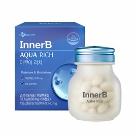 Inner B (현대Hmall)이너비 아쿠아리치더블업(600mg x56캡슐) x1박스 1개월분 Hyundai Hmall Inner B Aqua Rich Double Up (600mg x 56 capsules) x1 box 1 month supply
