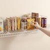 ziroland Wire Shelf Dividers - White Closet Organization & Storage